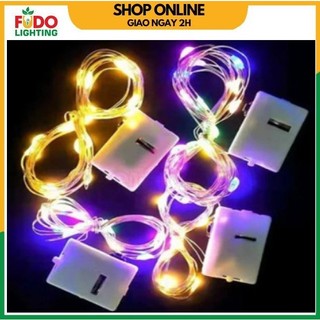 Dây đèn LED đom đóm Fairy Light dài 1m,2m,6m chớp nháy