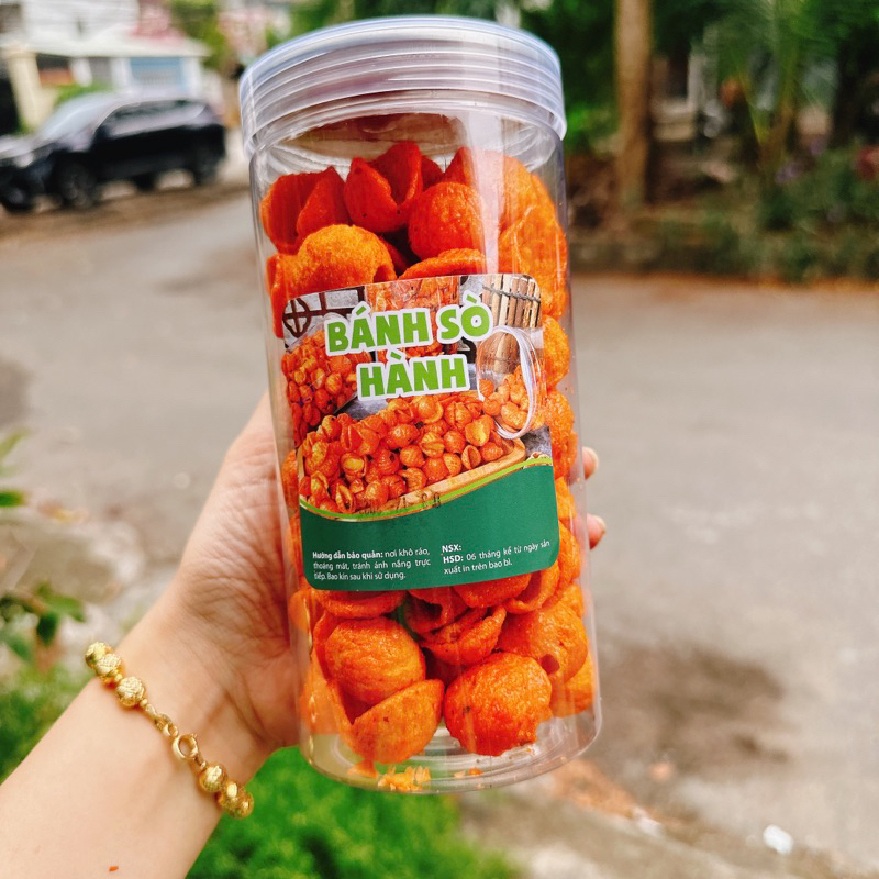 Bánh Sò Hành Giòn Thơm lon pet 210g ►FREESHIP◄ Gia Lai market