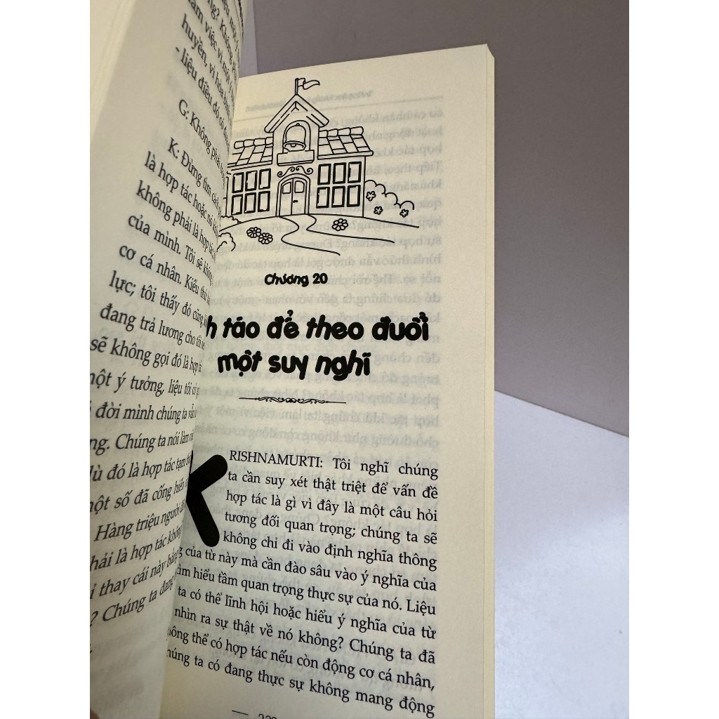 Sách_ Trường học không sợ hãi – J. Krishnamurti – Hoàng Lan dịch – Book Hunter – NXB Dân Trí