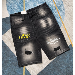 quần short jean nam ngắn đen rách in thêu chữ đẹp nhiều mẫu mới,chất jean mềm co giãn tốt ĐƯỢC KIỂM HÀNG