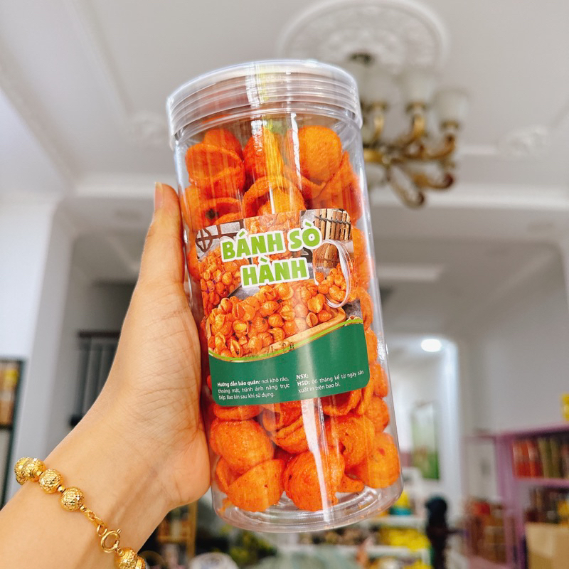 Bánh Sò Hành Giòn Thơm lon pet 210g ►FREESHIP◄ Gia Lai market