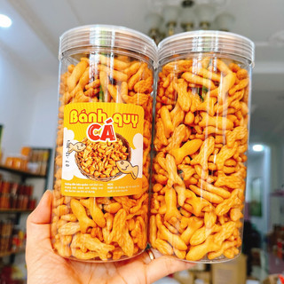 Bánh quy cá ăn vặt tuổi thơ hủ 220gr