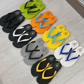 Dép Kẹp Xỏ Ngón Nam Mũi Tròn Thái Lan Tông Lào Logo HD Đế Bệt Cao Su Mềm Êm Chân Đi Biển