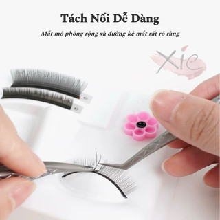 Khay tập nối mi 3in1 - Khuôn mặt giả bằng nhựa học nối mi- Đầu canh dùng thực hành luyện tập nối mi 🔥