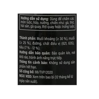Muối tiêu Guyumi hũ 60g