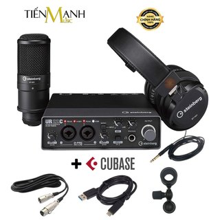 Full Bộ Soundcard Steinberg UR22C Pack - Sound Card Bộ Thu Âm, Livestream Audio Interface