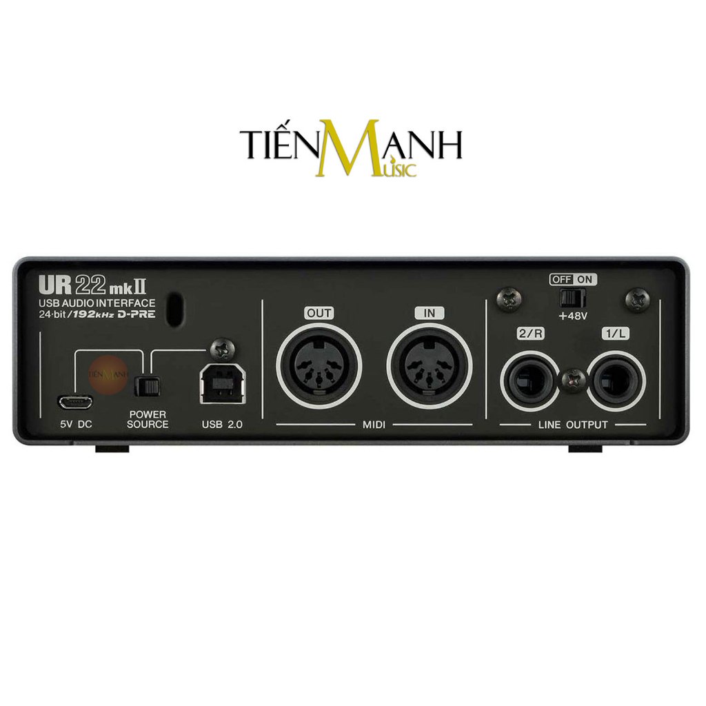 Bộ Soundcard Steinberg UR22 MK2 Pack - Sound Card Thu Âm Thanh, Livestream Audio Interface MKII