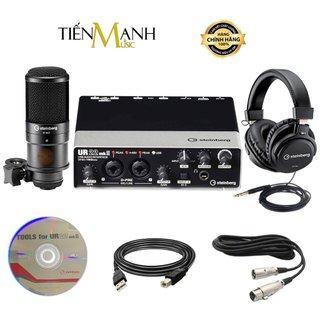Bộ soundcard steinberg ur22 mk2 pack - sound card thu âm thanh, livestream audio interface mkii
