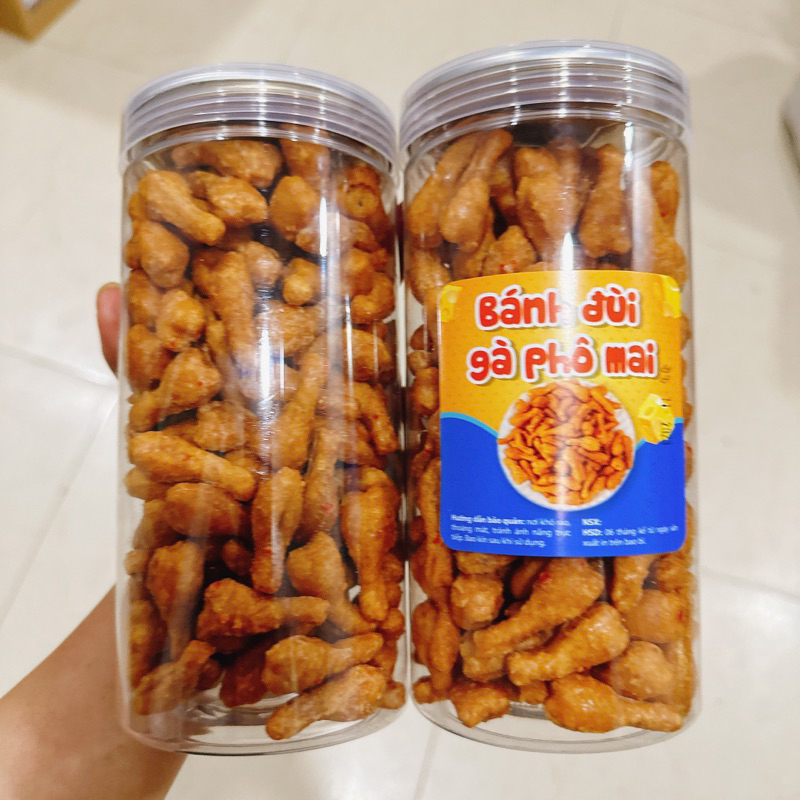 Bánh Đùi Gà Giòn Thơm siêu ngon lon pet 300gr ►FREESHIP◄ Gia Lai market