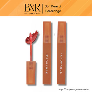 Son kem lì HERORANGE lâu trôi bền màu dưỡng ẩm chất son mịn như nhung