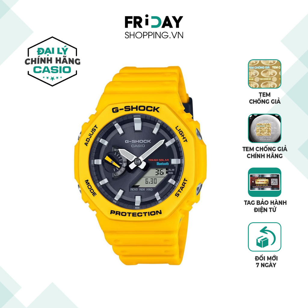 Đồng hồ Casio G-Shock nam GA-B2100C-9ADR dây cao su chính hãng