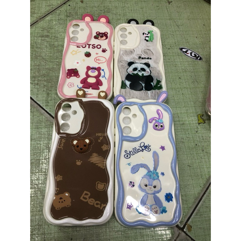 Ốp Lưng Samsung A34-5G dẻo lưng hình nổi bảo vệ cam