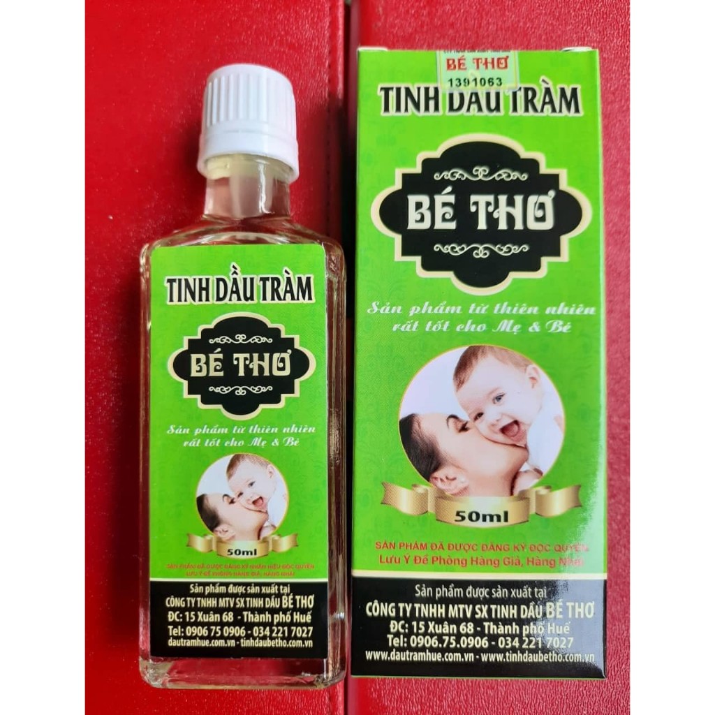 Tinh dầu tràm Bé Thơ 100% nguyên chất