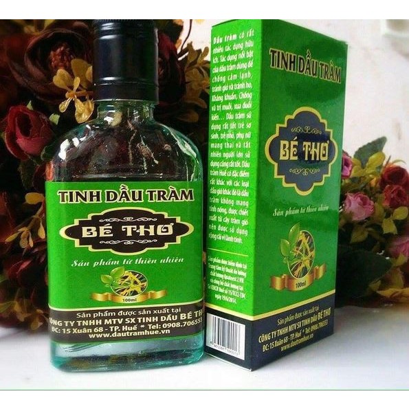 Tinh dầu tràm Bé Thơ 100% nguyên chất