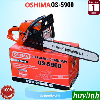 Máy cưa xích chạy xăng oshima os-5900 - 50cm - 2500w