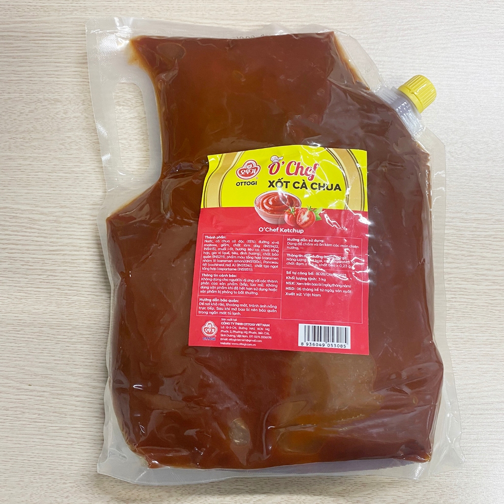 Xốt cà chua O'chef Ottogi 3kg