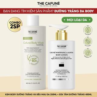   Kem Body Dưỡng Trắng Da The Cafuné 250gram