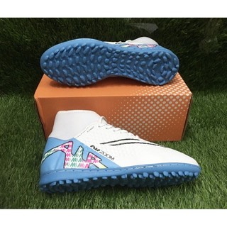 Giày đá bóng sân cỏ nhân tạo cao cổ , giày đá banh Superfly 9 + khâu full đế + tặng kèm tất.