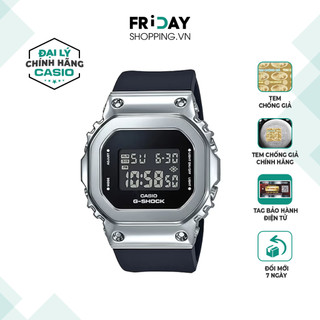 Đồng hồ casio g-shock nam gm-s5600-1dr thể thao dây cao su chính hãng