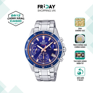 Đồng hồ casio edifice nam efv-540d-2avudf thể thao dây kim loại chính hãng