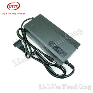 Bộ Sạc 6S 25.2V 5A 10A Dùng Cho Cell 3.7V Giắc 5.5x2.5, Kẹp Đỏ Đen