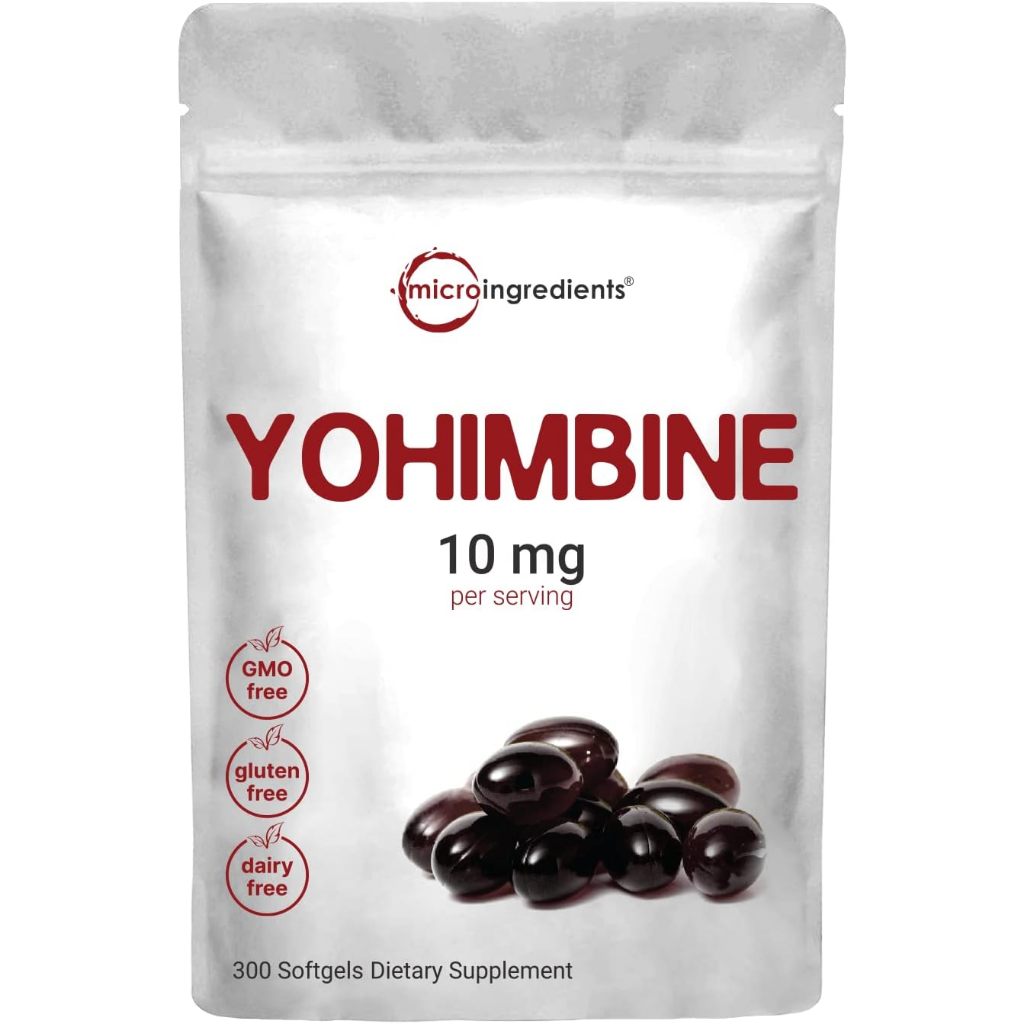 Micro DoubleStrength Yohimbine HCL 10mg 300Viên - Đốt Mỡ Nhanh Với Dầu Hạt Hướng Dương Nguyên Chất Hấp Thụ Tốt Hơn