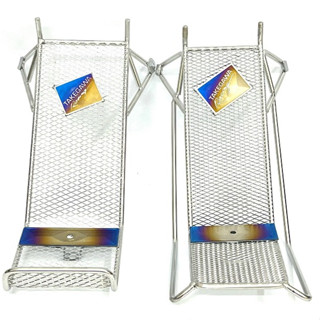  Baga Lưới Xiken Inox Sáng Bóng Gắn Xe Máy Wave 50cc-100cc-110cc Có  Logo TITAN Siêu Đẹp 