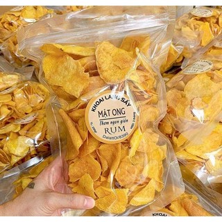 Khoai lang sấy mật túi 200g, khoai vàng sấy mật ong đồ ăn vặt Mymart