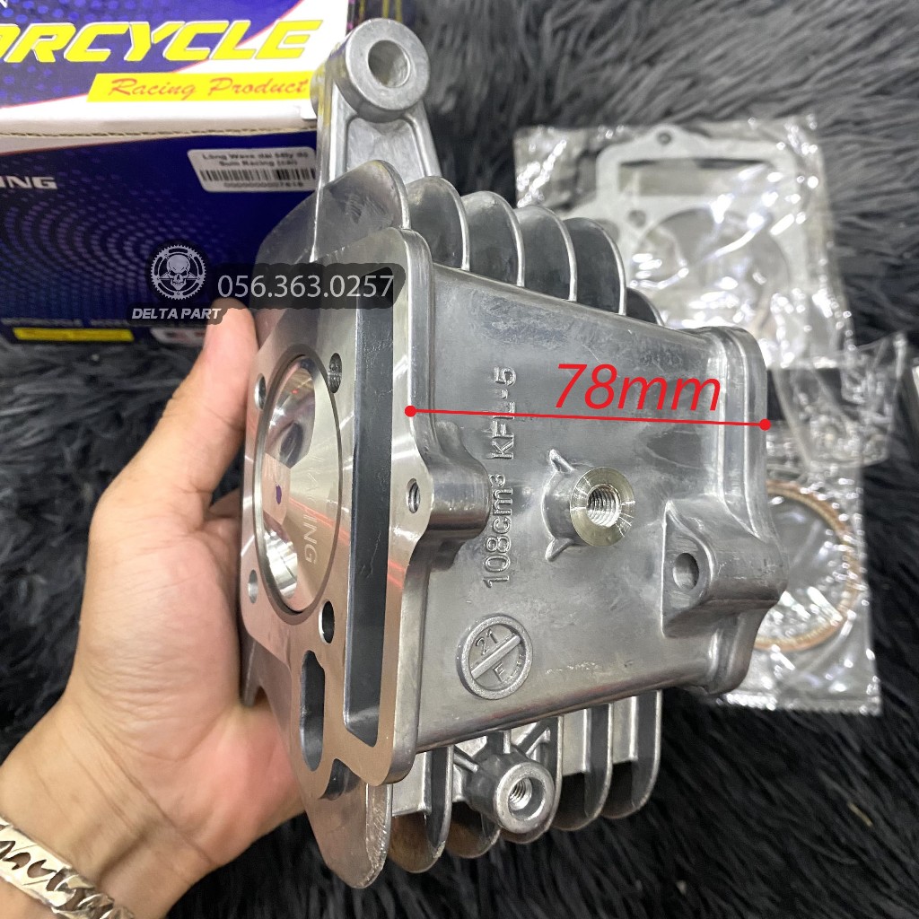 Full Bộ Xi Lanh / Piston 54 56  cho Ex5 Dream Wave Class1 Mr1 Supra Fit | Block Set