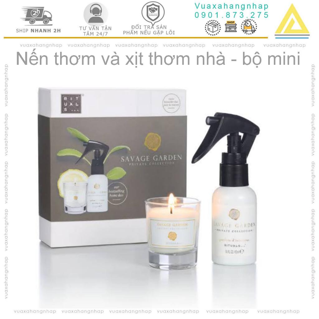 Rituals- Nến thơm và xịt thơm nhà The Rituals Private Collection Savage Garden