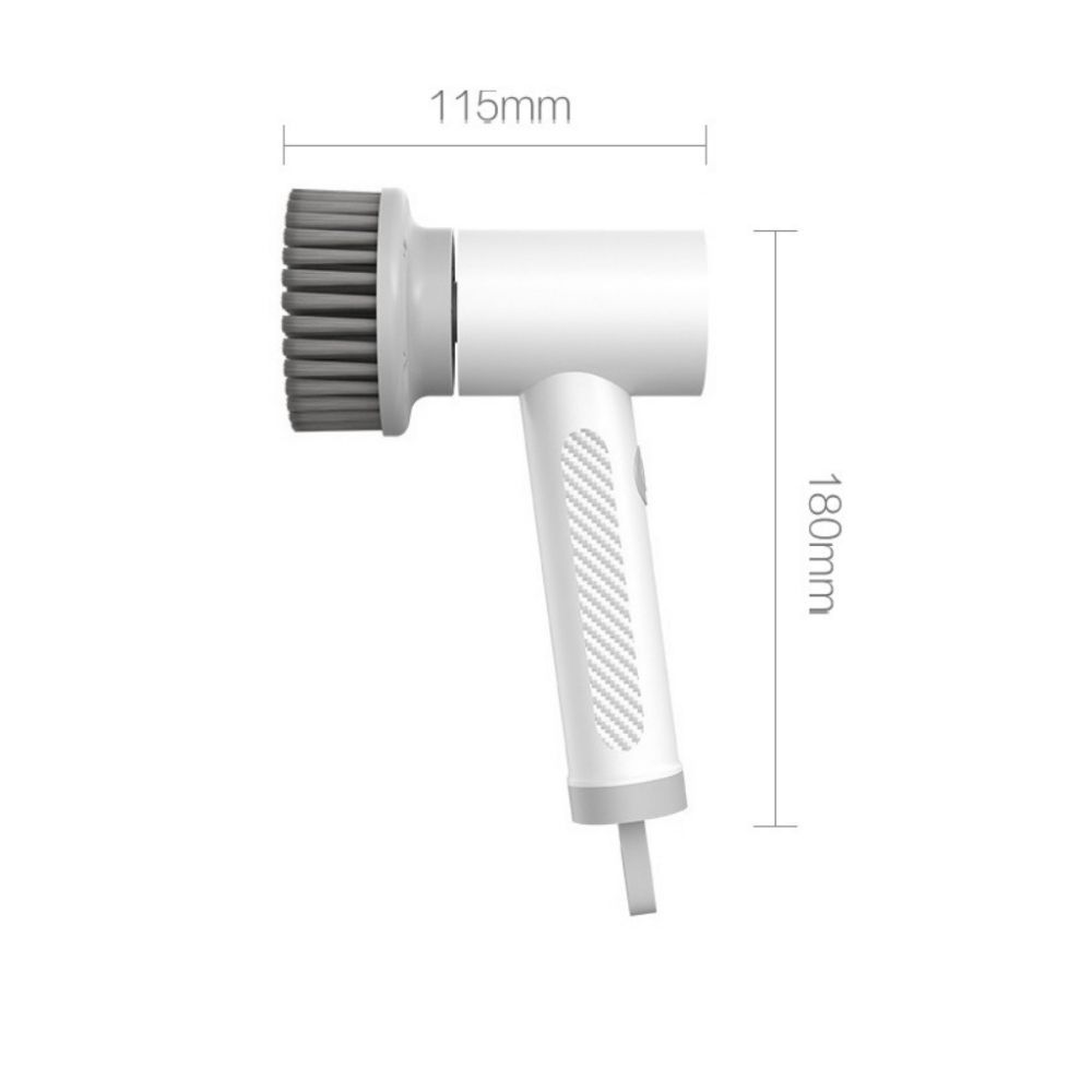 Máy cọ rửa cầm tay đa năng Xiaomi Xiaoda 5 trong 1 sạc pin công suất lớn dạng chổi mini chà nhà vệ sinh bồn cầu