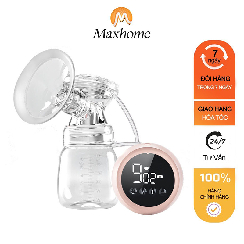 Máy Hút Sữa Không Dây Rảnh Tay Miss Baby Máy Hút Sữa Điện Đôi Vắt Sữa Massage Kích Sữa Thông Minh Êm Ái Sạc Pin Tiện Lợi