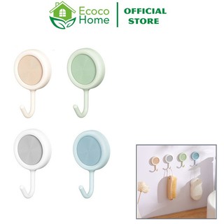 Móc treo đồ ecoco dán tường xoay 360 độ siêu dính e2395, móc dán tường chịu lực siêu chắc