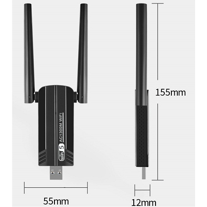 USB WIFI AC1300M- 2 băng tần