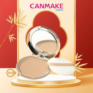 Phấn phủ siêu mịn Canmake Marshmallow Finish Powder chống nắng kiềm dầu Matte Beige Ochre SPF26.PA++ 10g ( MB )