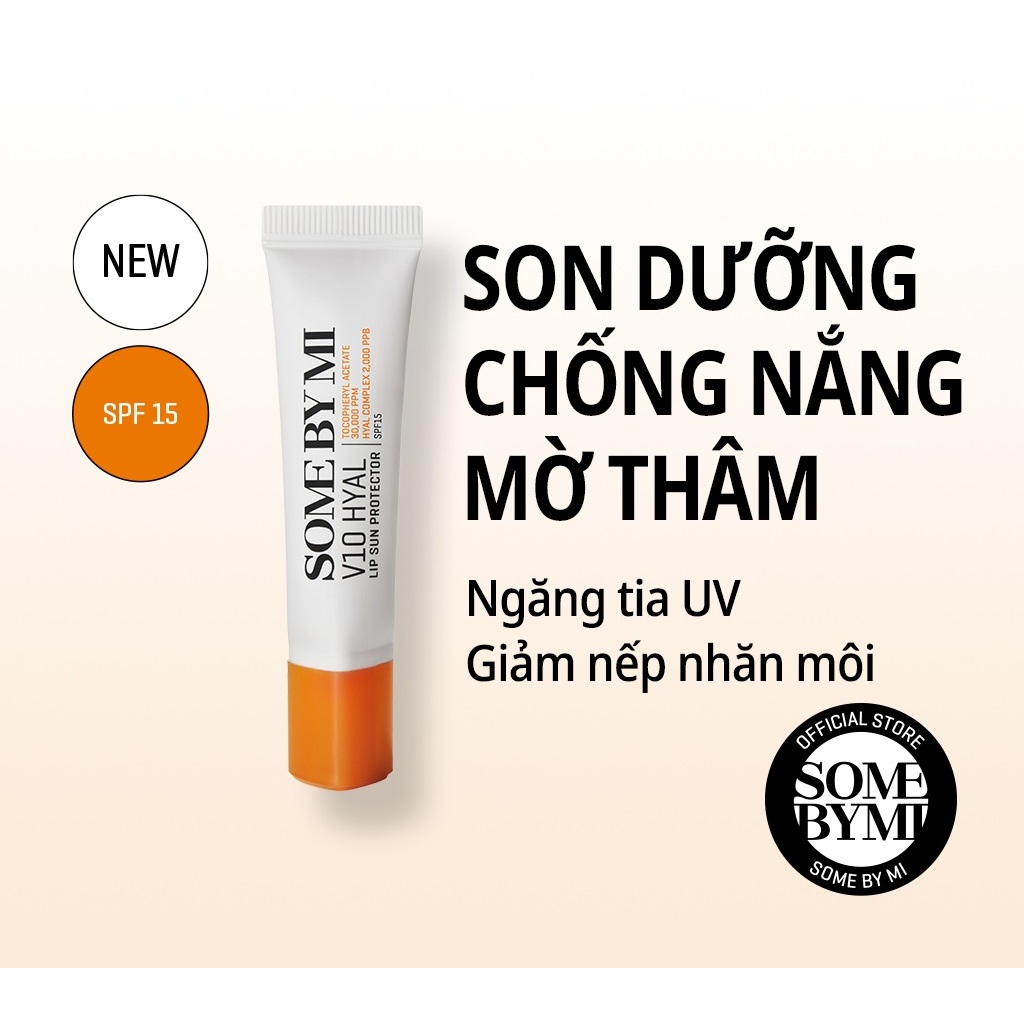 Son dưỡng môi Some By Mi V10 HYAL 7ml chống nắng SPF15