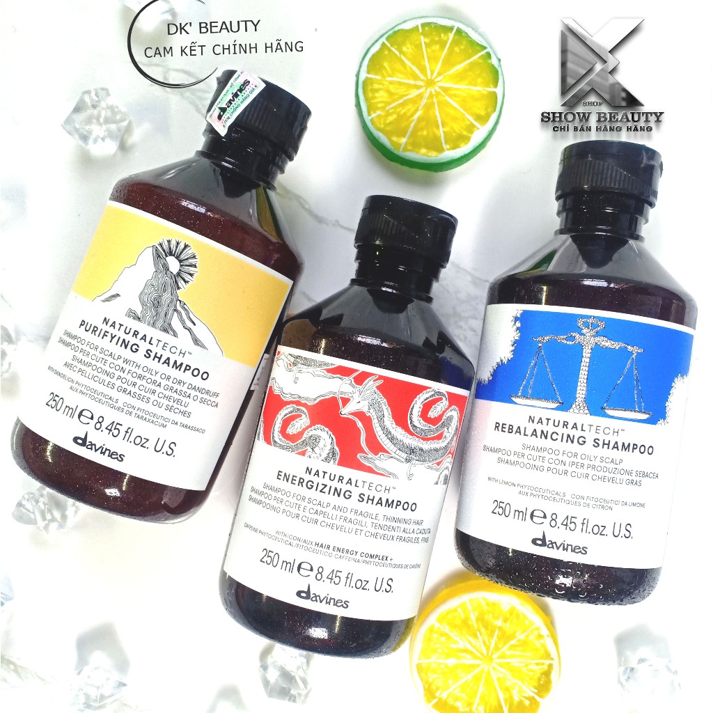 Dầu Gội Chống Rụng Tóc, Chống Gàu, Cân Bằng Da Đầu Dầu - Davines