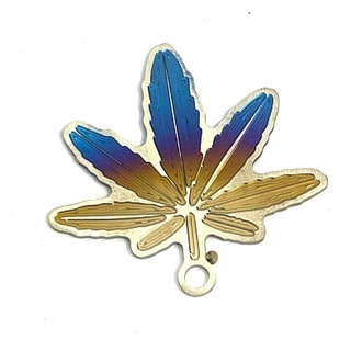 Logo titan hình lá lắp trang trí xe máy hot