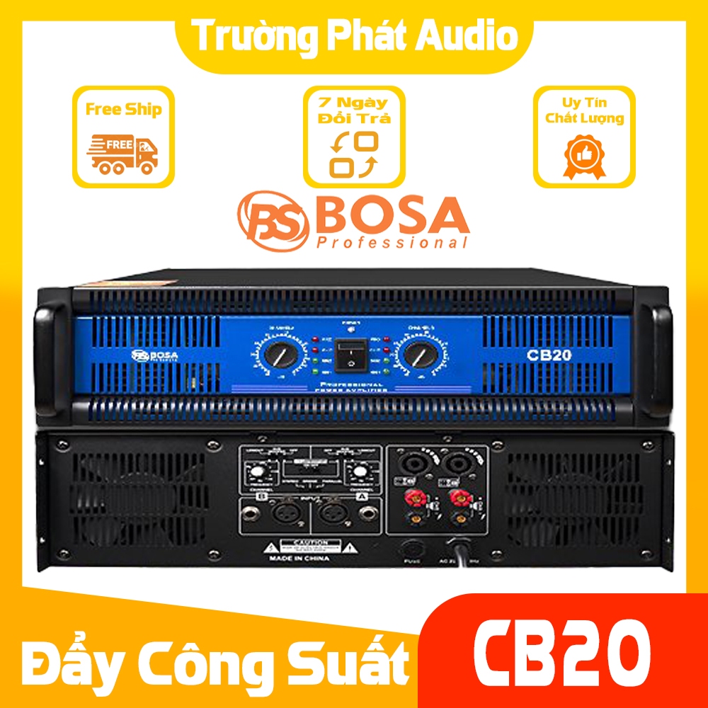 Đẩy công suất 2 Kênh CrestAudio CA20