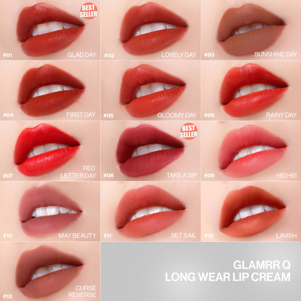 [HÀNG TẶNG KHÔNG BÁN] Son kem lì Gilaa Long Wear Lip Cream Full Size (5g)