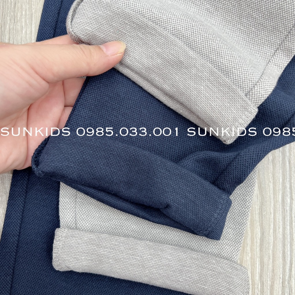 Quần bé trai nỉ dạ dây rút 2 màu