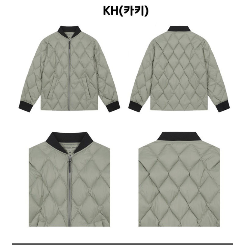 Áo phao lông vũ siêu nhẹ Top, ten KÉO KHÓA