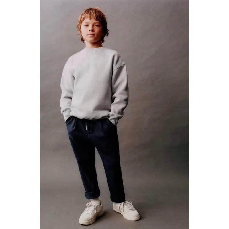 Quần bé trai nỉ dạ dây rút 2 màu