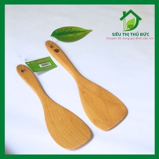 Vá sạn gỗ chiên xào cán ngắn,vá sạn gỗ 01,vá sạn gỗ 02 - thương hiệu trường sơn