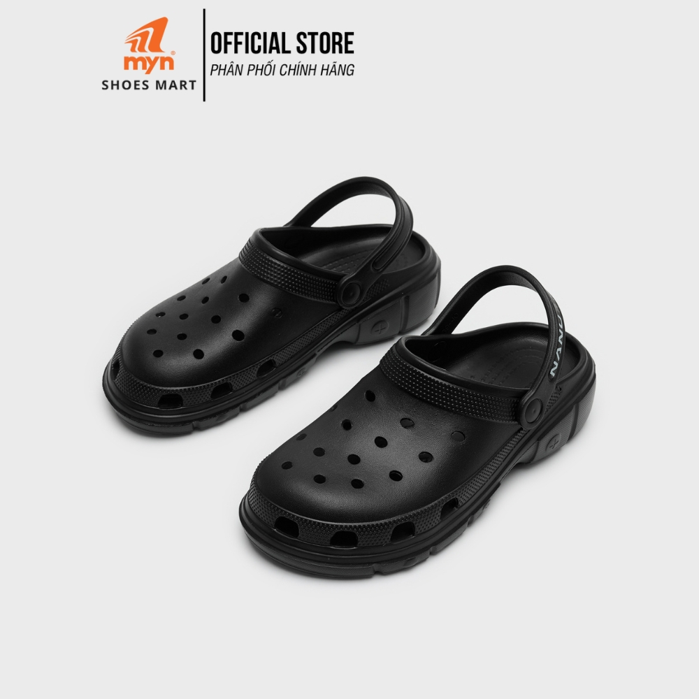 Dép sục nam nữ Nanu Aqua 01 thoáng khí, chống thấm nước màu trơn