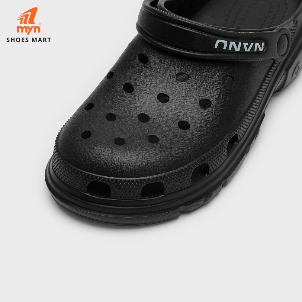 Dép sục nam nữ Nanu Aqua 01 thoáng khí, chống thấm nước màu trơn