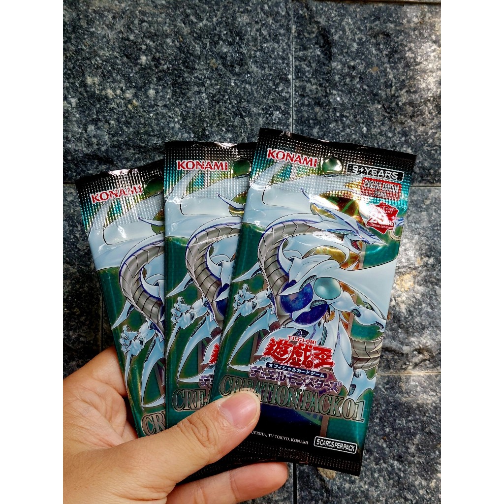 Túi Thẻ Bài Yugioh CREATION PACK 01