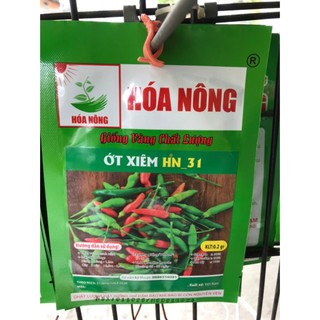 Hạt Giống ỚT XIÊM Gói 0.1gr hiệu Hóa Nông. Hạt giống rau cải. ớt xiêm.
