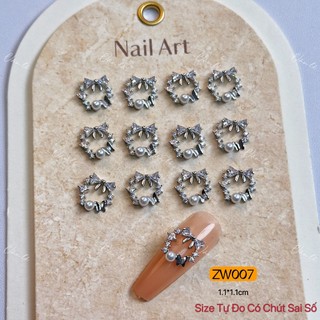 Phụ Kiện Charm Đá Đính Móng Nail Móng Tay Nail