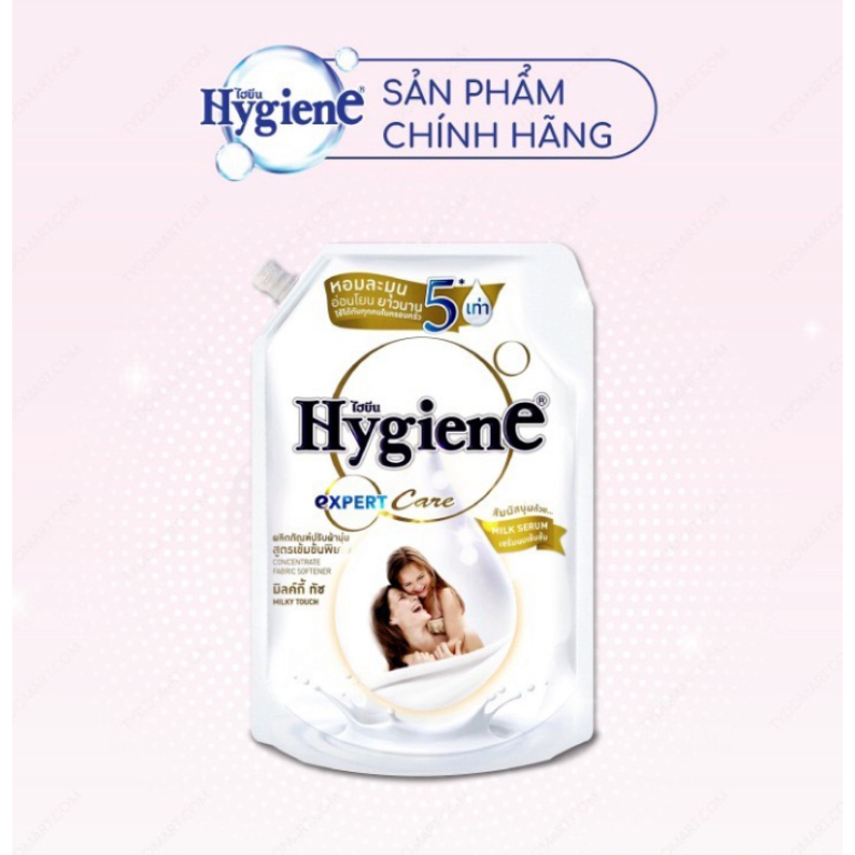 Nước xả vải thái lan giặt xã quần áo Hygiene siêu đậm đặc làm mềm vải thơm lâu 520ml